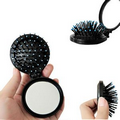 Circular Folding Comb w/ Mirror